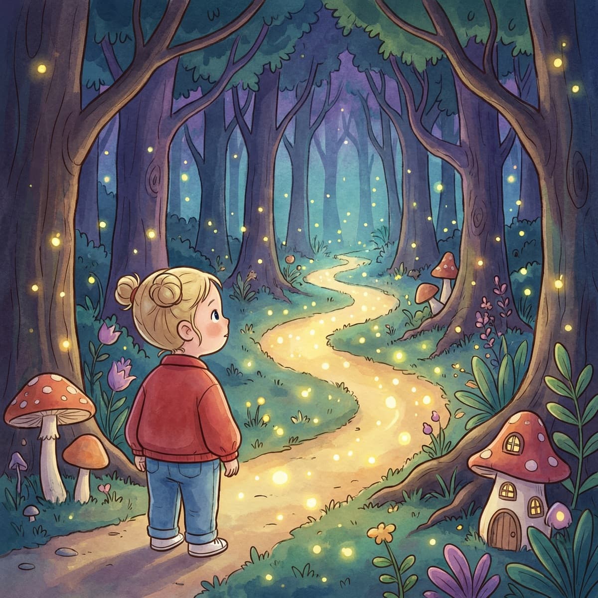 Приключение в волшебном лесу